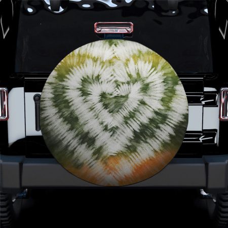 Tie Dye Colorful White Watercolor Spare Tire Cover Gift For Campers - Jeep Tire Covers