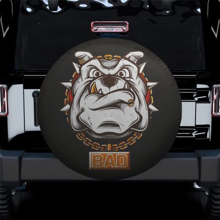 Bad Dog Face Spare Tire Cover Gift For Campers - Jeep Tire Covers