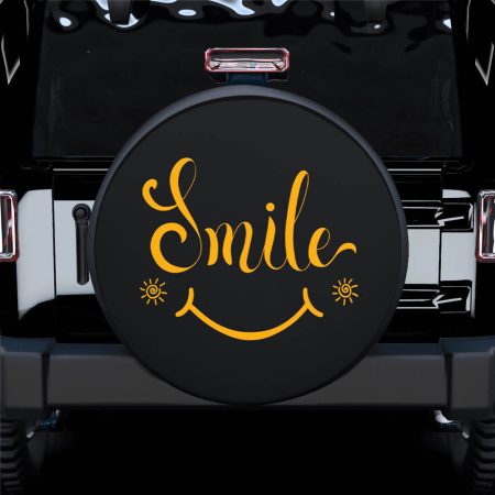 Smile Back Car Spare Tire Gift For Campers - Jeep Tire Covers