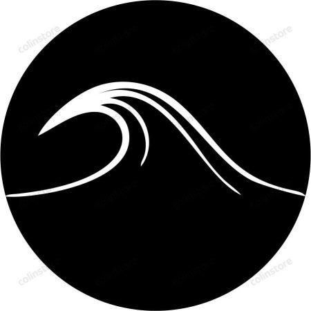 Beach Wave Spare Tire Cover