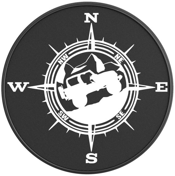 Nautical Compass Jeep Spare Tire Cover Spare Tire Cover – Jeep Tire ...