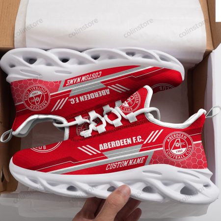 [Personalized Name] Aberdeen F.C Max Soul Sneakers Running Sports Shoes For Men Women Football Fan Football Fan