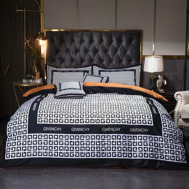 Luxury Givenchy Luxury Brand Bedding Sets Duvet Cover Bedroom Luxury Brand Bedding Bedroom