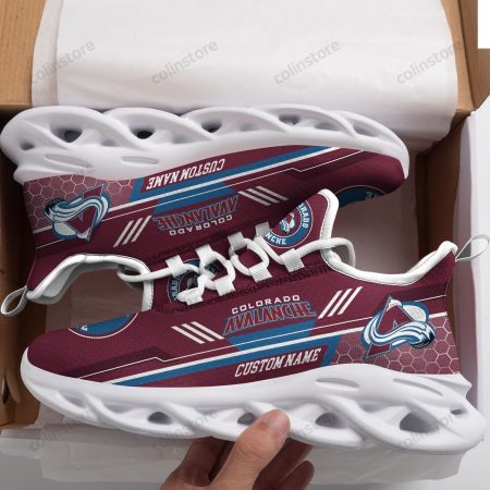 Colorado Avalanche Custom Personalized Max Soul Sneakers Running Sports Shoes For Men Women Football Fan Football Fan