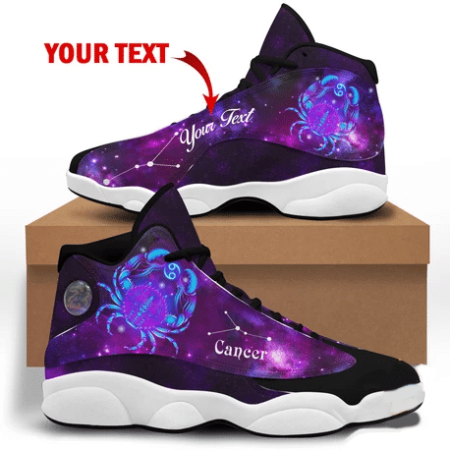 [Personalized Name] Cancer Zodiac Personalized for lover  Shoes Air Jordan 13 SHOES  men and women