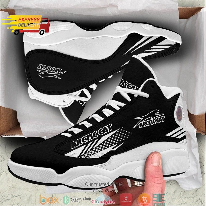 Arctic Cat Black Air Jordan 13 Sneakers For Fans Gifts For Men Women Shoes