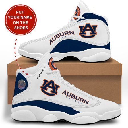 Auburn Tigers Personalizeds Sport Air Jordan 13 Sneakers Shoes For Fans Gifts For Men Women